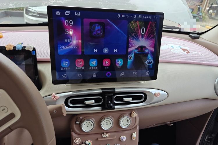 Used Wuling Hongguang MINIEV 2025 Four-Door Version Zhenxiang+ Edition Audio And AC Panel