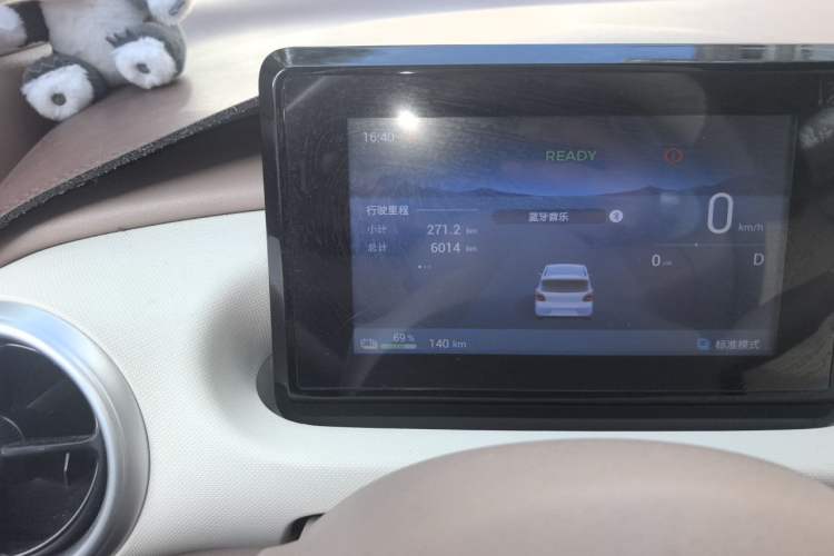 Used Wuling Hongguang MINIEV 2025 Four-Door Version Advanced Edition Odometer Close Up