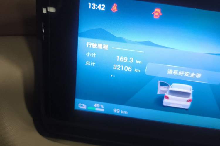 Used Wuling Hongguang MINIEV 2025 Four-Door Version Zhenxiang+ Edition Odometer Close Up