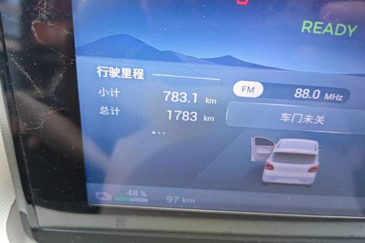Used Wuling Hongguang MINIEV 2025 Four-Door Version Advanced Edition Odometer Close Up