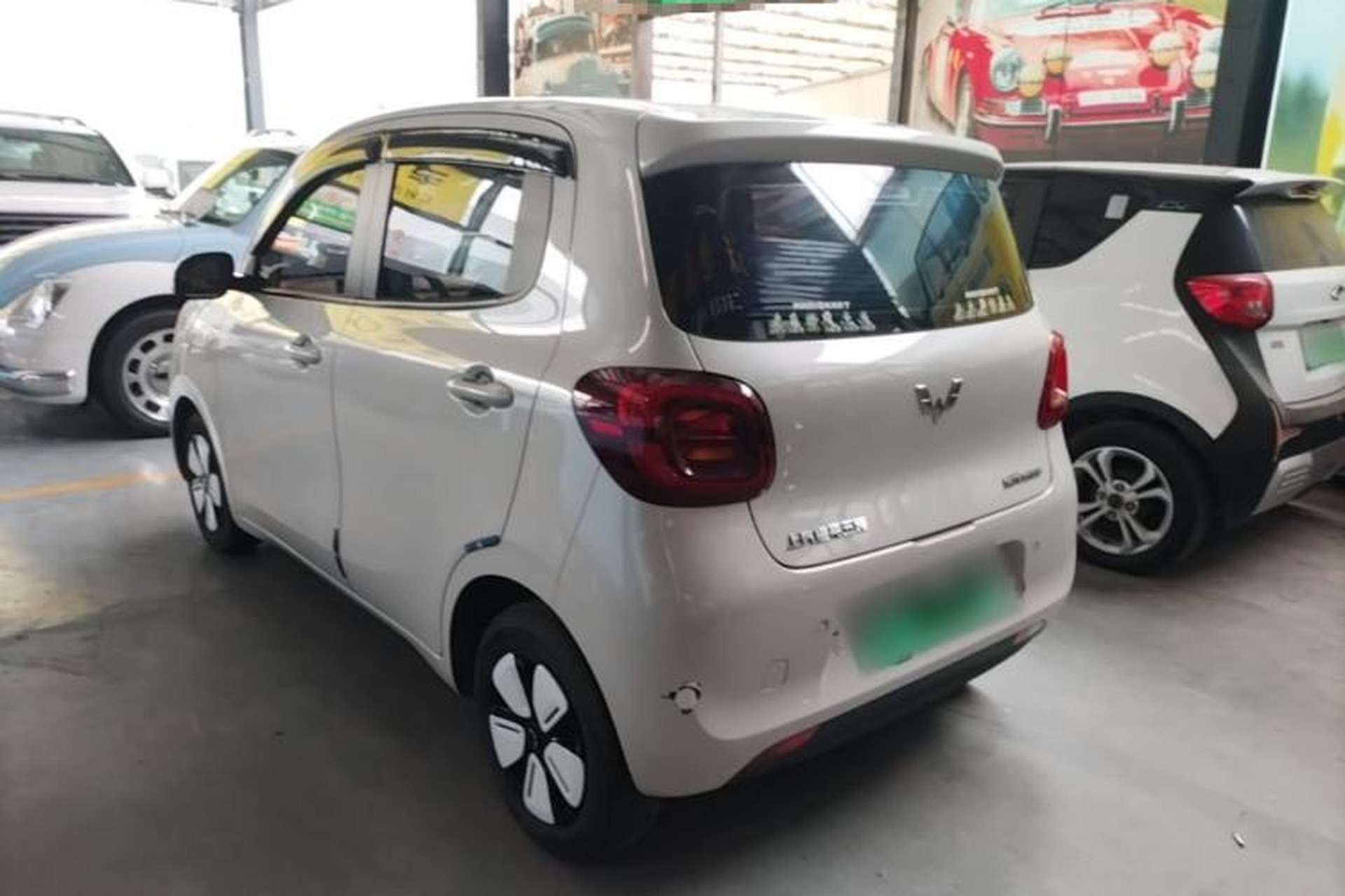 Used Wuling Hongguang MINIEV 2025 Four-Door Version Advanced Edition Rear Left 45 Deg