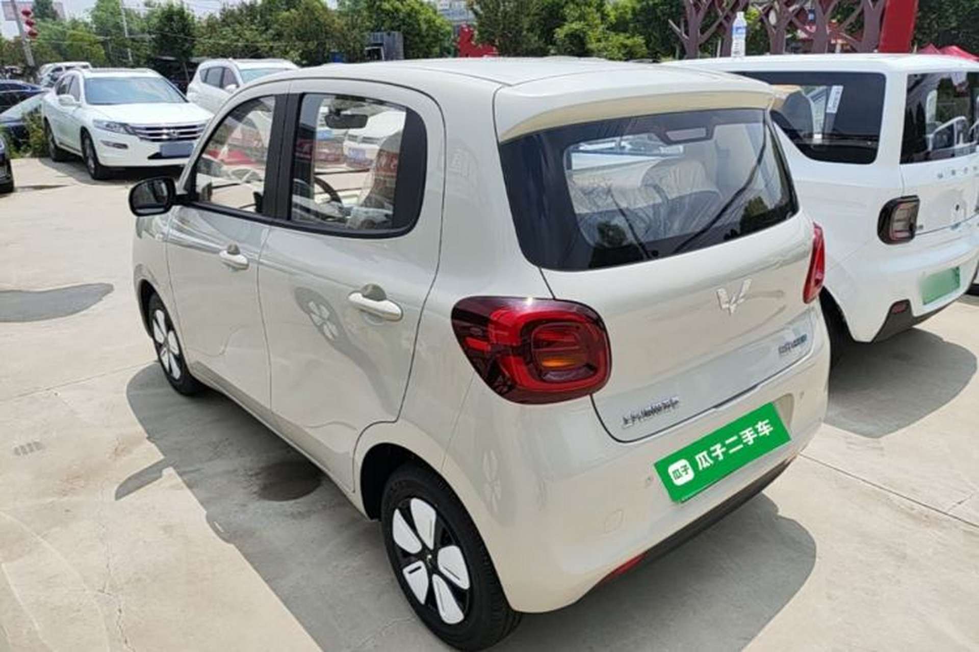 Used Wuling Hongguang MINIEV 2025 Four-Door Version Advanced Edition Rear Left 45 Deg