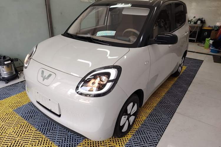 Used Wuling Hongguang MINIEV 2025 Four-Door Version Premium Edition Guazi used car, China used car export, Used car for sale, Used cars, Cheapest cars for sale