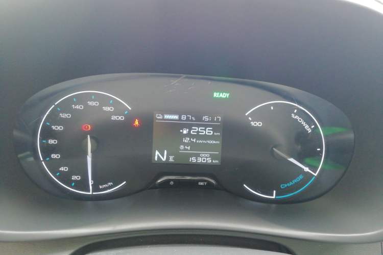 Used Wuling Hongguang New Energy 2024 All-Electric Model 300KM Standard Version Instrument Cluster