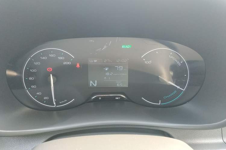 Used Wuling Hongguang New Energy 2024 All-Electric Model 300KM Practical Version Instrument Cluster