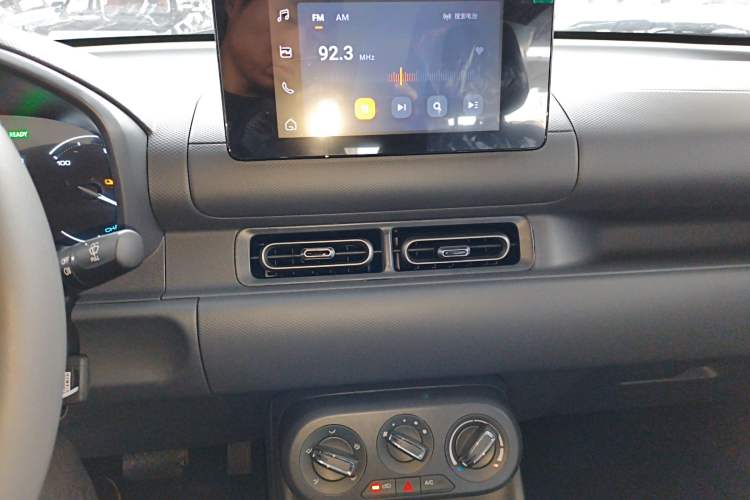 Used Wuling Hongguang New Energy 2024 All-Electric Model 300KM Standard Version Audio And AC Panel