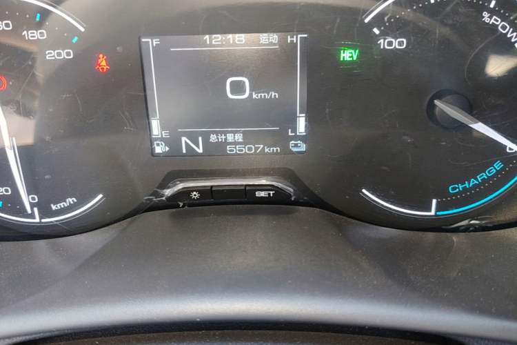Used Wuling Hongguang New Energy  Odometer Close Up
