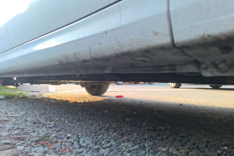 Used Wuling Hongguang New Energy 2024 All-Electric Model 300KM Standard Version Right Side Sill