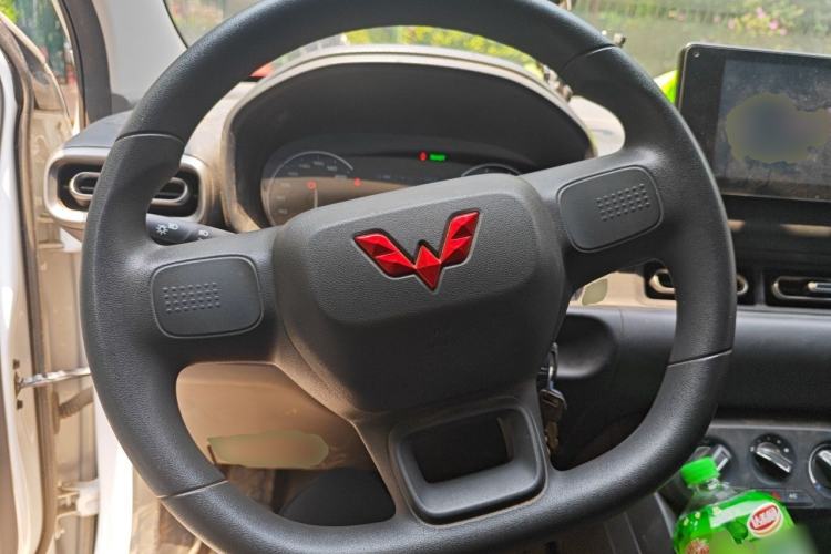 Used Wuling Hongguang New Energy 2024 All-Electric Model 300KM Standard Version Steering Wheel