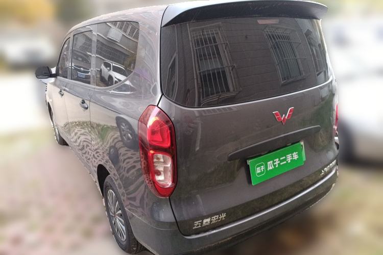 Used Wuling Hongguang New Energy 2025 Extended-Range Hybrid 50 km Standard Version Rear Left 45 Deg