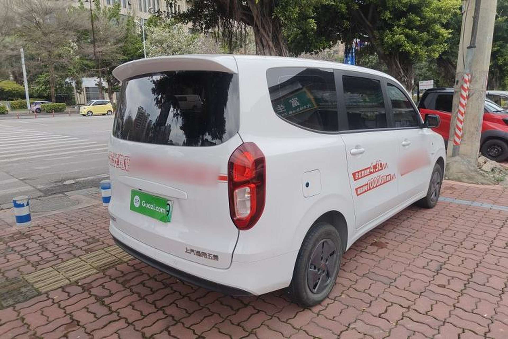 Used Wuling Hongguang New Energy 2025 Extended-Range Hybrid 50KM Comfort Version Rear Right 45 Deg