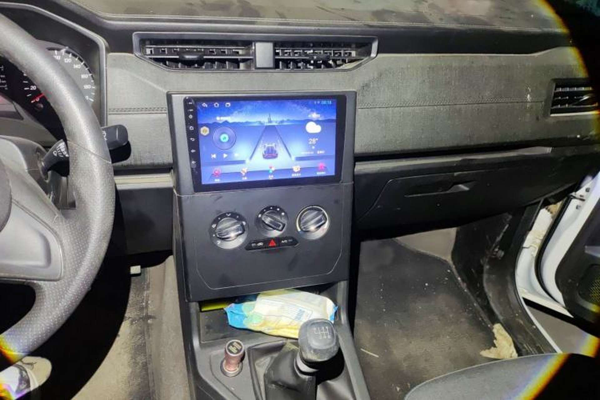 Used Wuling Hongguang PLUS 2019 1.5T Manual Standard Version 7 Seats Audio And AC Panel