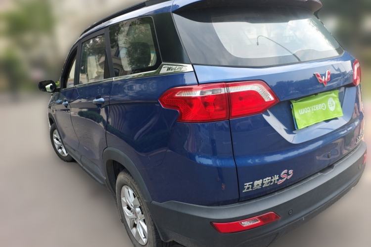 Used Wuling Hongguang S3 2018 1.5L Manual Comfort Model China V Standard Rear Left 45 Deg