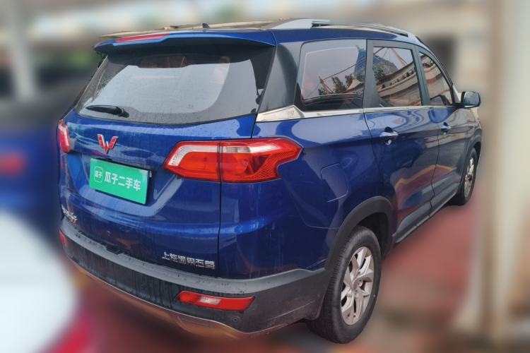 Used Wuling Hongguang S3 2018 1.5L Manual Luxury Model China V Standard Rear Right 45 Deg