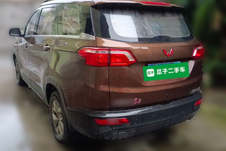 Used Wuling Hongguang S3 2018 1.5T Manual Comfort Model China V Standard Rear Left 45 Deg