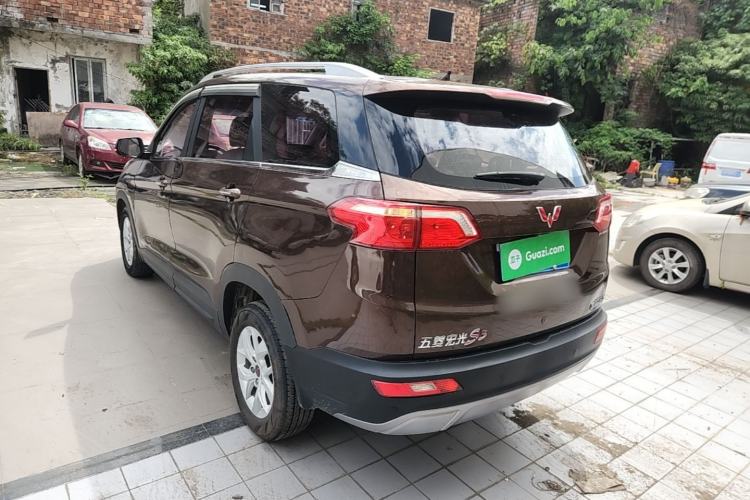 Used Wuling Hongguang S3 2018 1.5L Manual Luxury Model China V Standard Rear Left 45 Deg