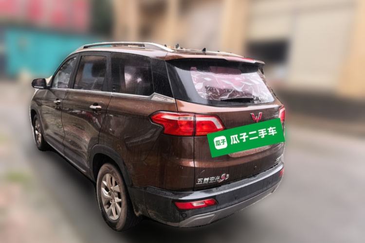 Used Wuling Hongguang S3 2018 1.5L Manual Luxury Model China V Standard Rear Left 45 Deg