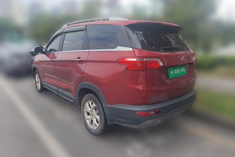 Used Wuling Hongguang S3 2018 1.5T Manual Luxury Model China V Standard Rear Left 45 Deg