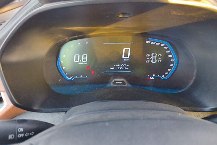 Used Wuling Hongguang S3  Odometer Close Up