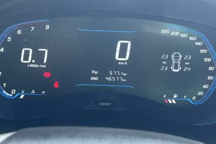 Used Wuling Hongguang S3 2018 1.5T Manual Luxury Model China V Standard Odometer Close Up