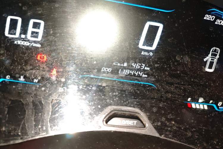 Used Wuling Hongguang S3 2018 1.5L Manual Comfort Model China V Standard Odometer Close Up