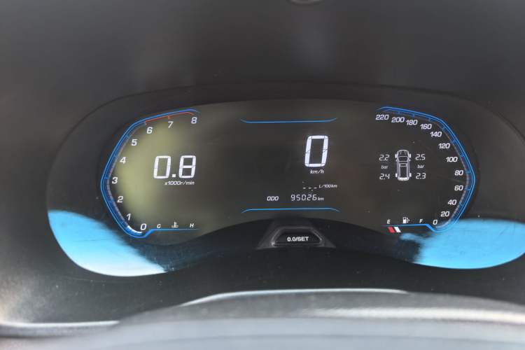Used Wuling Hongguang S3 2018 1.5T Manual Luxury Model China V Standard Odometer Close Up