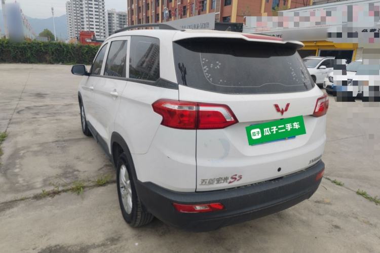 Used Wuling Hongguang S3 2018 1.5L Manual Standard Version China V Standard Rear Left 45 Deg