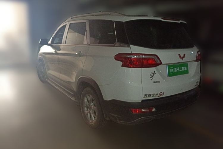 Used Wuling Hongguang S3 2018 1.5L Manual Luxury Model China V Standard Rear Left 45 Deg