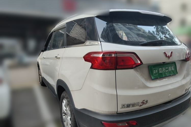 Used Wuling Hongguang S3 2018 1.5L Manual Luxury Model China V Standard Rear Left 45 Deg