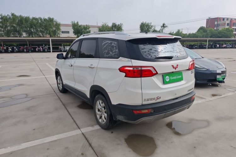 Used Wuling Hongguang S3 2018 1.5L Manual Luxury Model China V Standard Rear Left 45 Deg