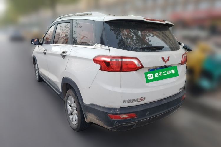 Used Wuling Hongguang S3 2018 1.5L Manual Luxury Model China V Standard Rear Left 45 Deg