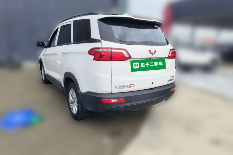 Used Wuling Hongguang S3 2018 1.5L Manual Standard Version China V Standard Rear Left 45 Deg
