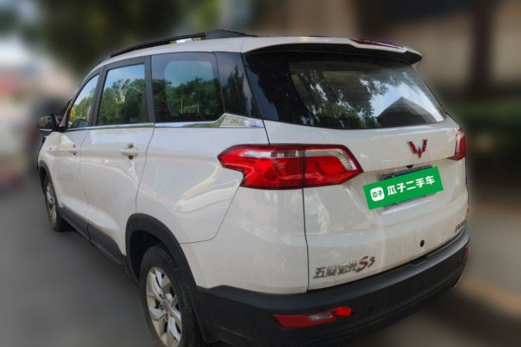 Used Wuling Hongguang S3 2018 1.5T Manual Comfort Model China V Standard Rear Left 45 Deg