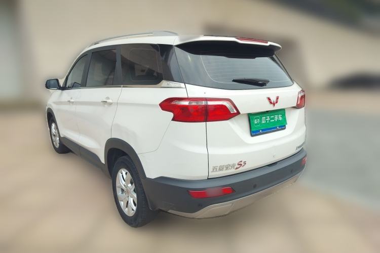 Used Wuling Hongguang S3 2018 1.5L Manual Luxury Model China V Standard Rear Left 45 Deg