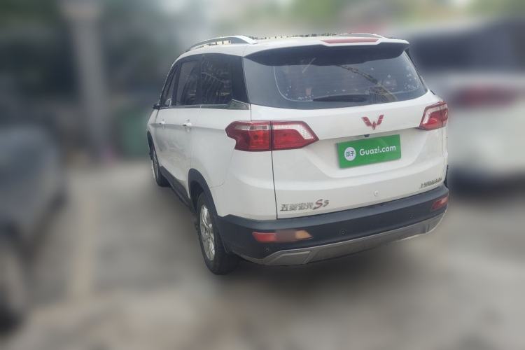 Used Wuling Hongguang S3 2018 1.5L Manual Luxury Model China V Standard Rear Left 45 Deg