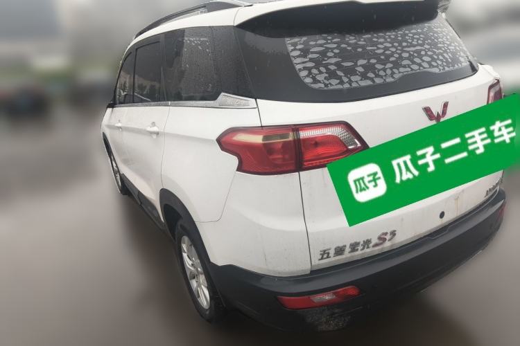 Used Wuling Hongguang S3 2018 1.5L Manual Comfort Model China V Standard Rear Left 45 Deg