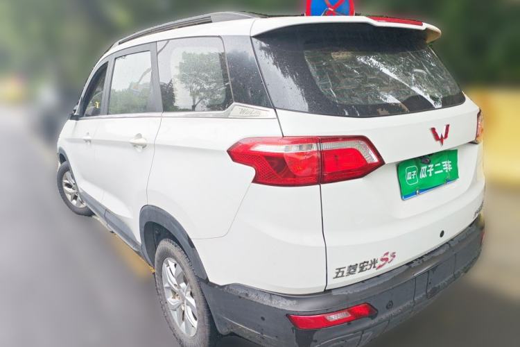 Used Wuling Hongguang S3 2018 1.5L Manual Comfort Model China V Standard Rear Left 45 Deg