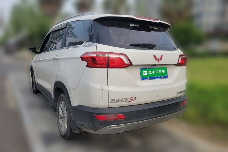 Used Wuling Hongguang S3 2018 1.5L Manual Luxury Model China V Standard Rear Left 45 Deg