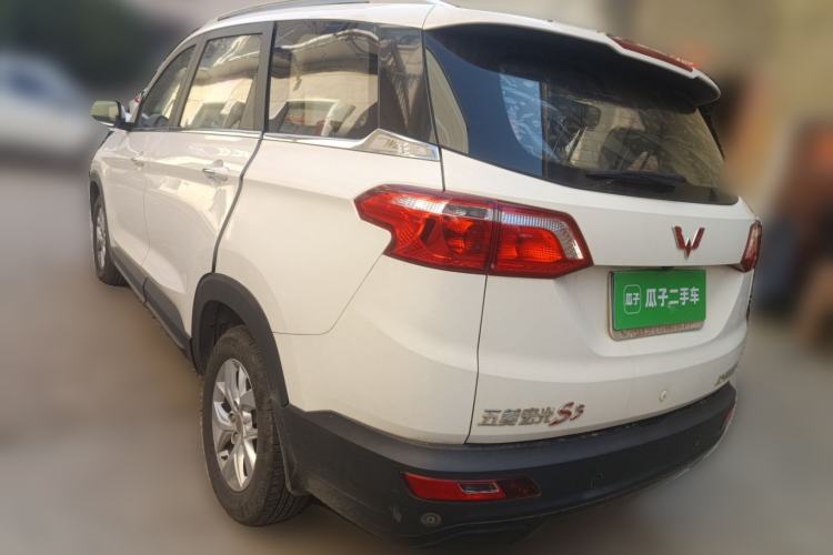 Used Wuling Hongguang S3 2018 1.5L Manual Luxury Model China V Standard Rear Left 45 Deg
