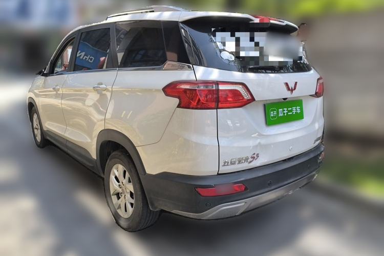 Used Wuling Hongguang S3 2018 1.5L Manual Luxury Model China V Standard Rear Left 45 Deg