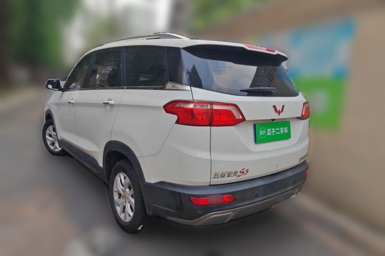 Used Wuling Hongguang S3 2018 1.5L Manual Luxury Model China V Standard Rear Left 45 Deg