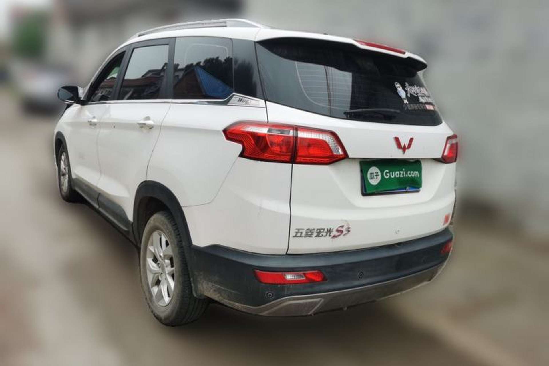 Used Wuling Hongguang S3 2018 1.5L Manual Comfort Model China V Standard Rear Left 45 Deg