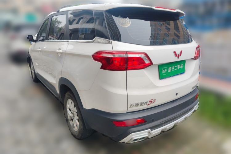 Used Wuling Hongguang S3 2018 1.5T Manual Comfort Model China V Standard Rear Left 45 Deg