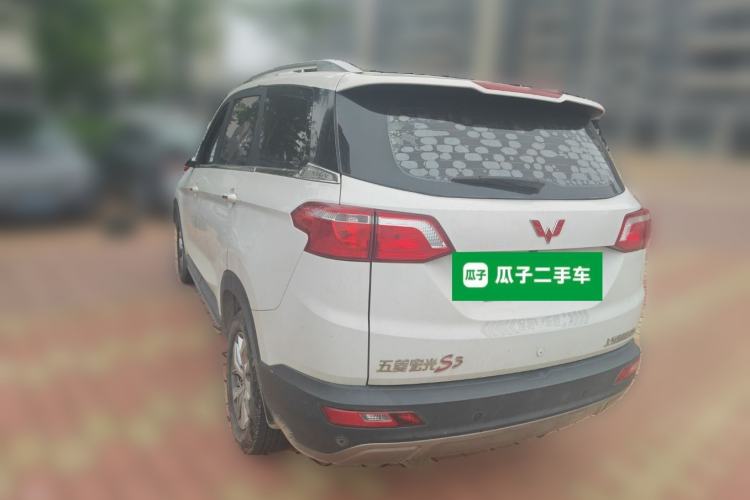 Used Wuling Hongguang S3 2018 1.5L Manual Luxury Model China V Standard Rear Left 45 Deg