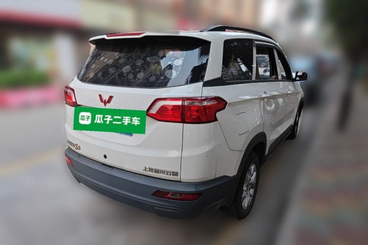 Used Wuling Hongguang S3 2018 1.5L Manual Standard Version China V Standard Rear Right 45 Deg