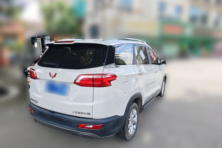Used Wuling Hongguang S3 2018 1.5L Manual Luxury Model China V Standard Rear Right 45 Deg