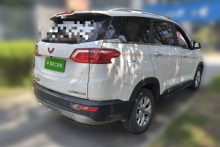 Used Wuling Hongguang S3 2018 1.5L Manual Luxury Model China V Standard Rear Right 45 Deg