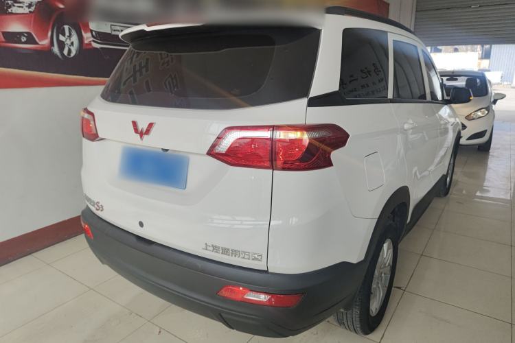 Used Wuling Hongguang S3 2018 1.5L Manual Standard Version China V Standard Rear Right 45 Deg