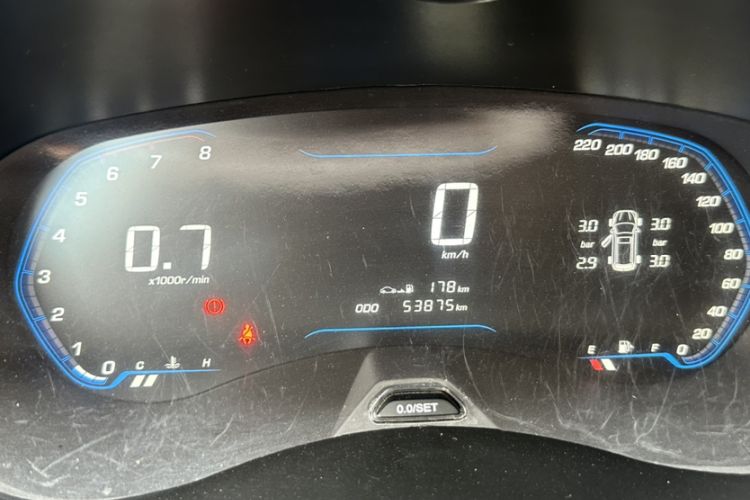 Used Wuling Hongguang S3 2019 1.5L Manual Luxury Model China VI Standard Odometer Close Up