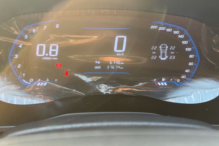 Used Wuling Hongguang S3 2019 1.5L Manual Luxury Model China VI Standard Odometer Close Up